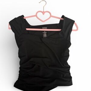 2- piece Black and white Madden Sleeveless Top